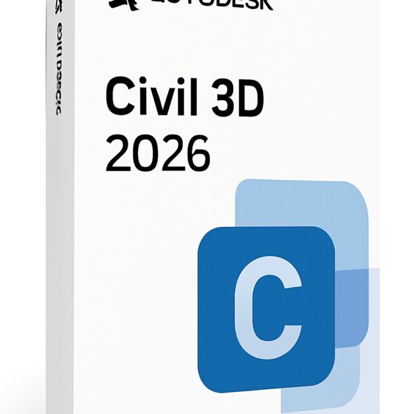 Civil 3d 2026 – Official Autodesk Software | Trusted Seller, Fast Delivery